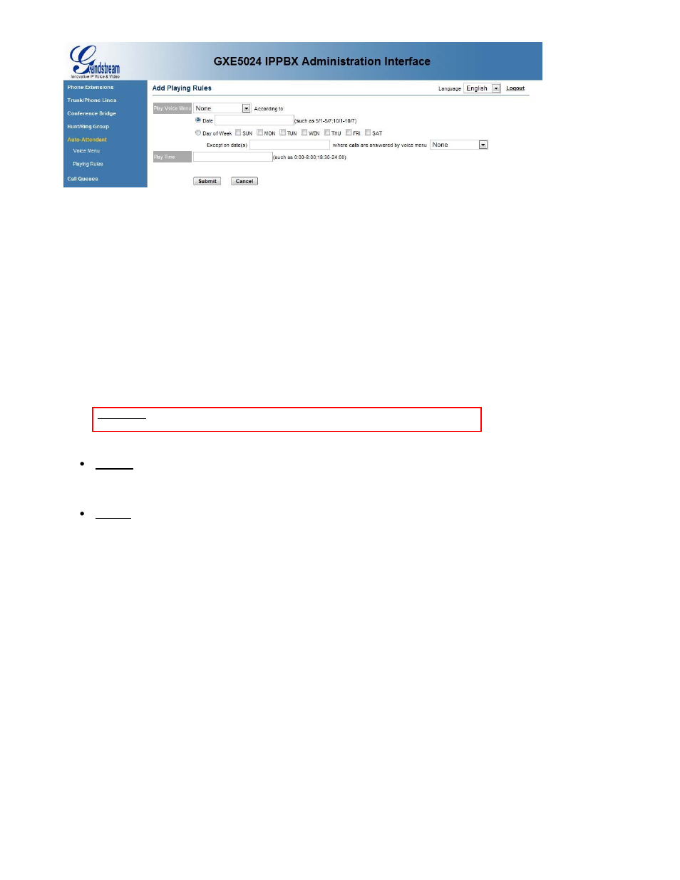 Grandstream Networks GXE502X User Manual | Page 25 / 61