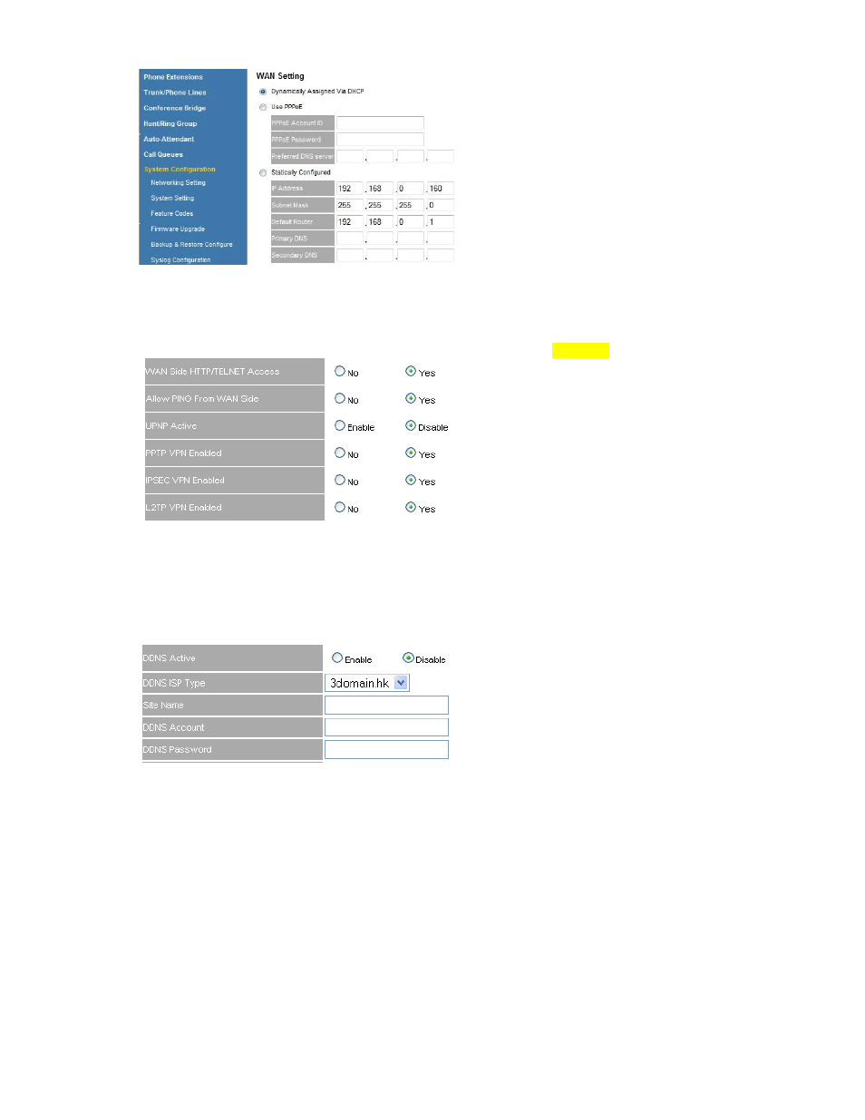 Grandstream Networks GXE502X User Manual | Page 31 / 61