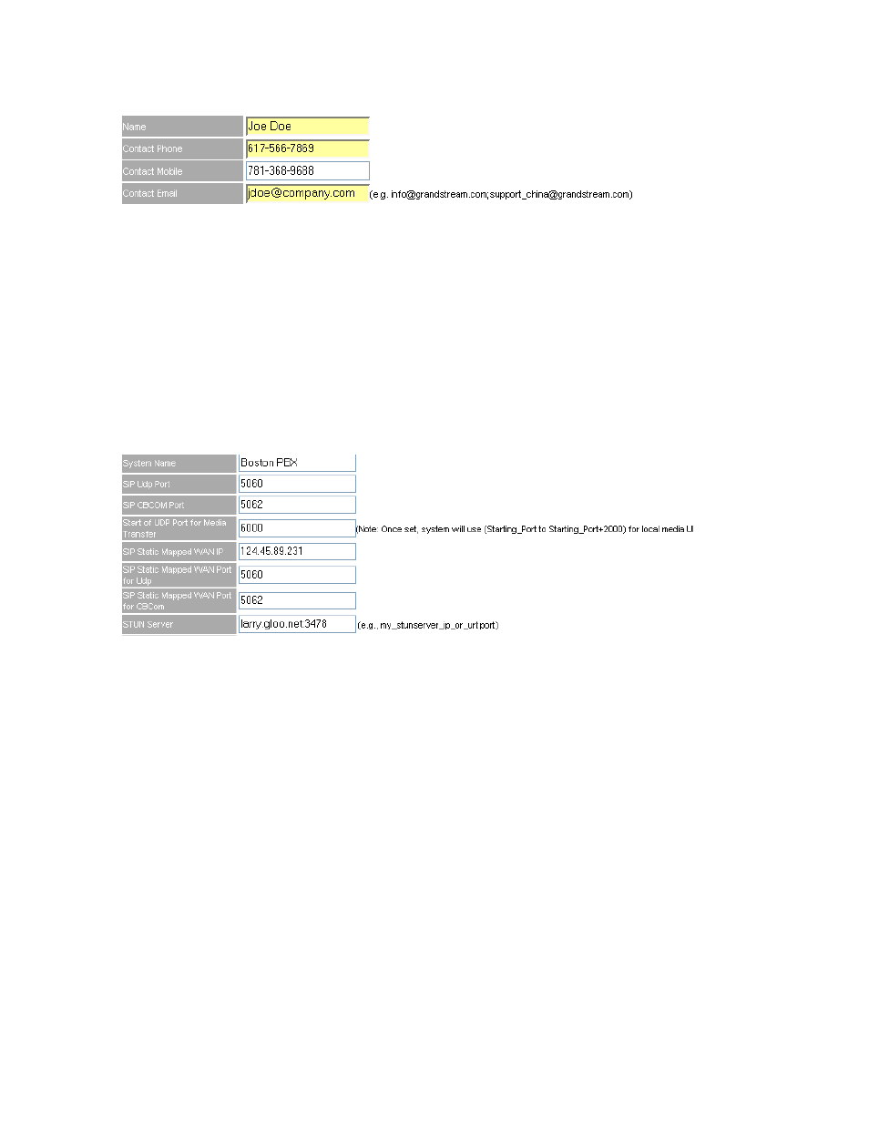 Grandstream Networks GXE502X User Manual | Page 34 / 61