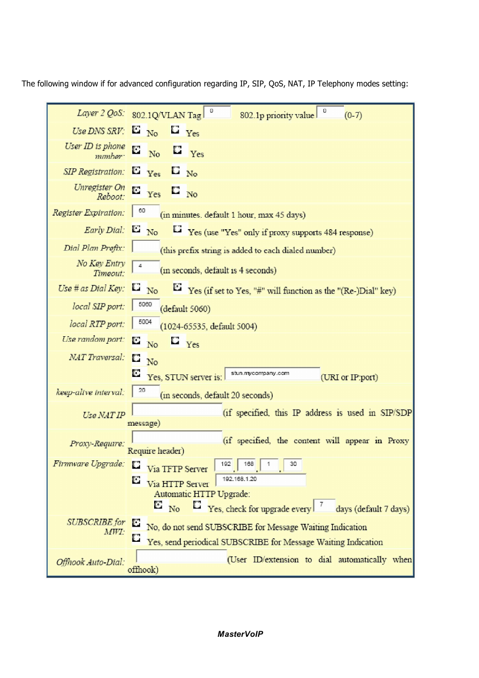 Grandstream Networks GSM gateway User Manual | Page 20 / 42