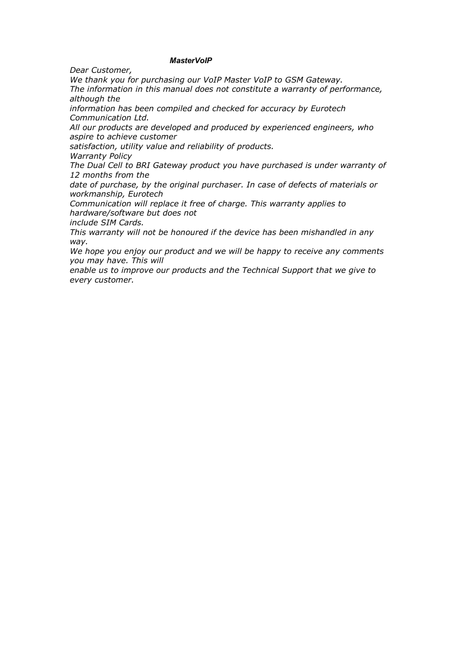 Grandstream Networks GSM gateway User Manual | Page 3 / 42