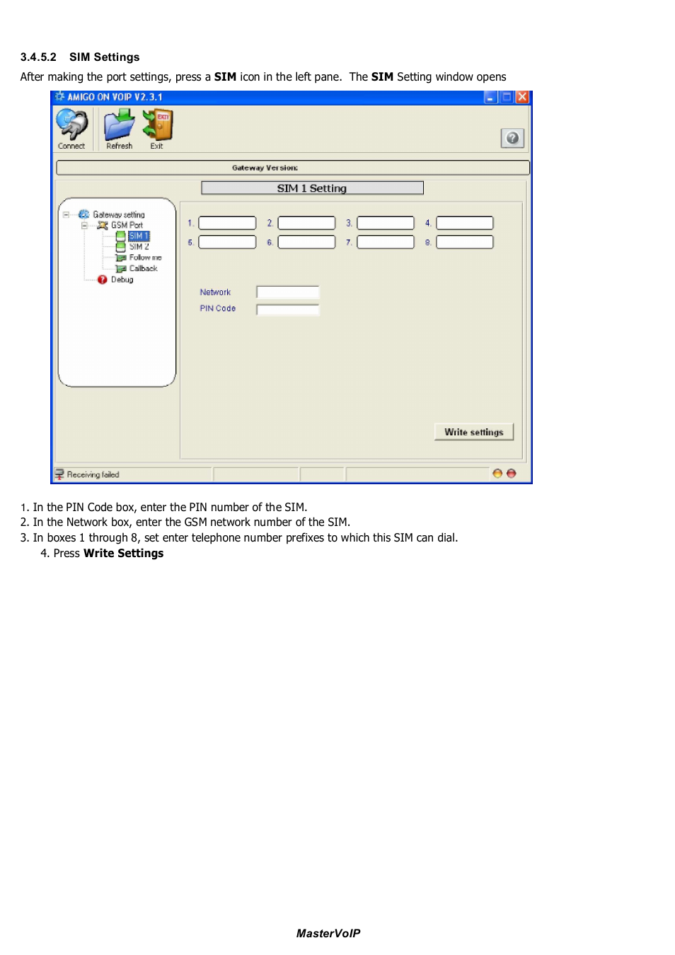 Grandstream Networks GSM gateway User Manual | Page 40 / 42