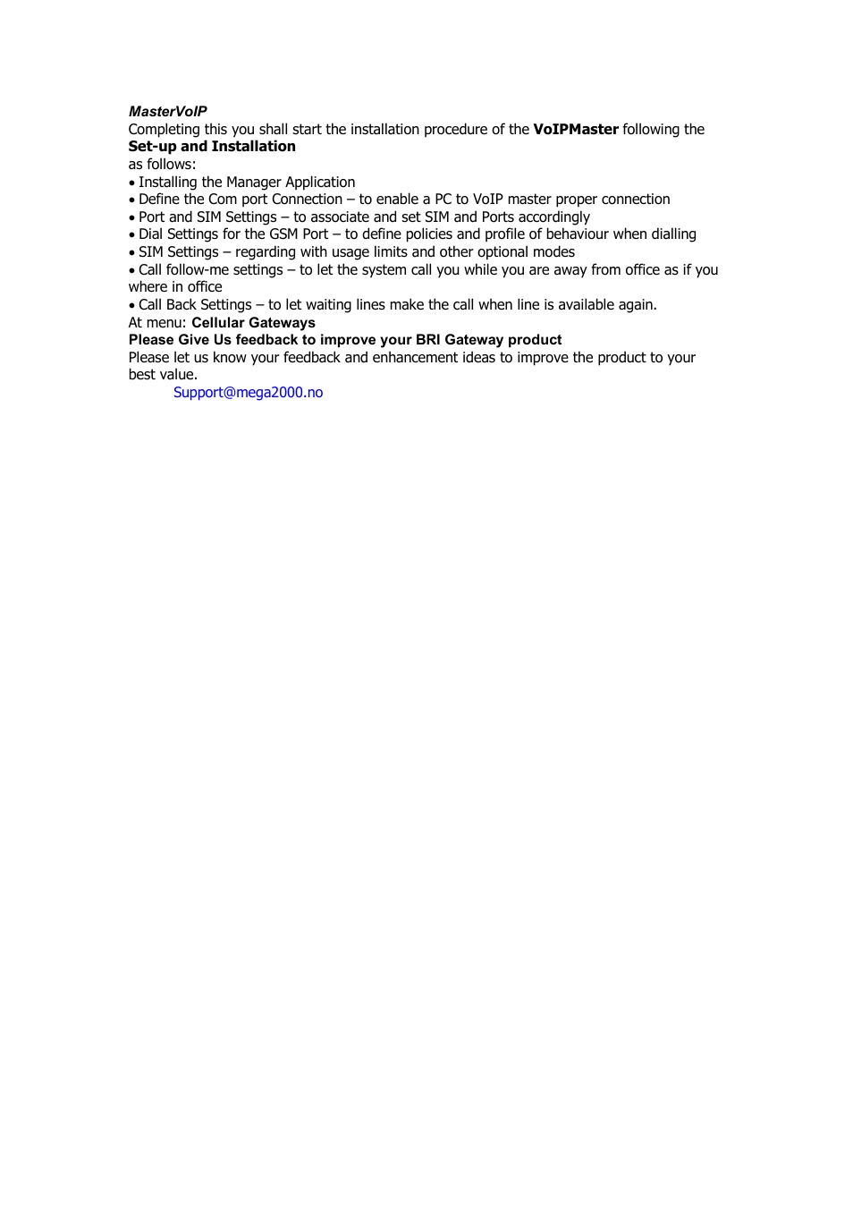 Grandstream Networks GSM gateway User Manual | Page 6 / 42