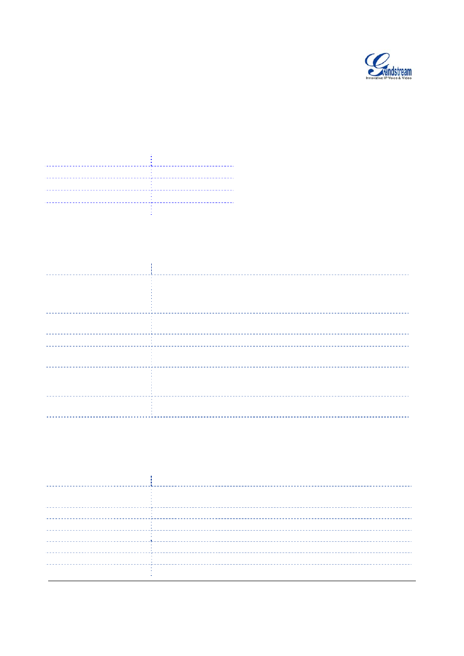 Product overview | Grandstream Networks GXP1100/1105 User Manual | Page 6 / 30