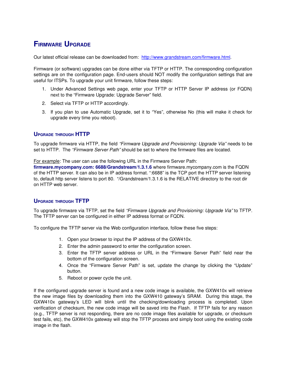 Grandstream Networks GXW410X User Manual | Page 31 / 36