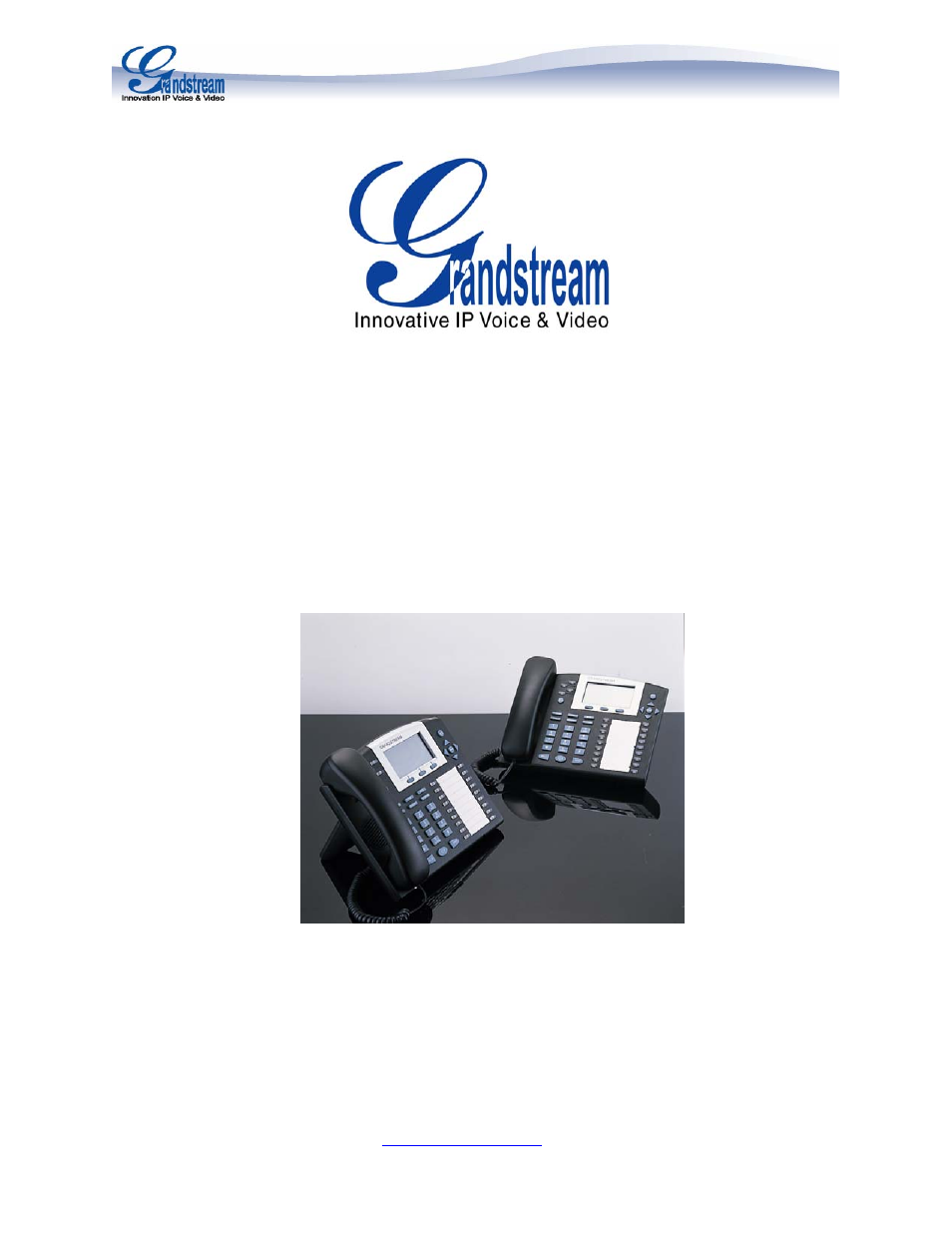 Grandstream Networks INNOVATIVE IP VOICE & VIDEO GXP2010 User Manual | 7 pages