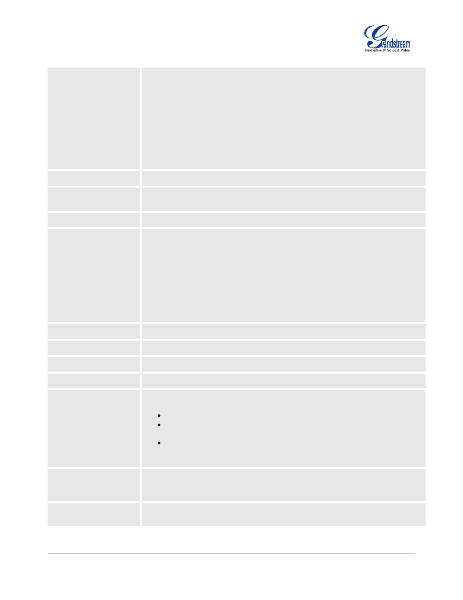 Grandstream Networks GXP1400 User Manual | Page 27 / 37