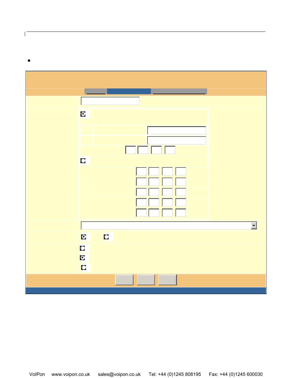 Basic settings | Grandstream Networks 100 Series User Manual | Page 26 / 53