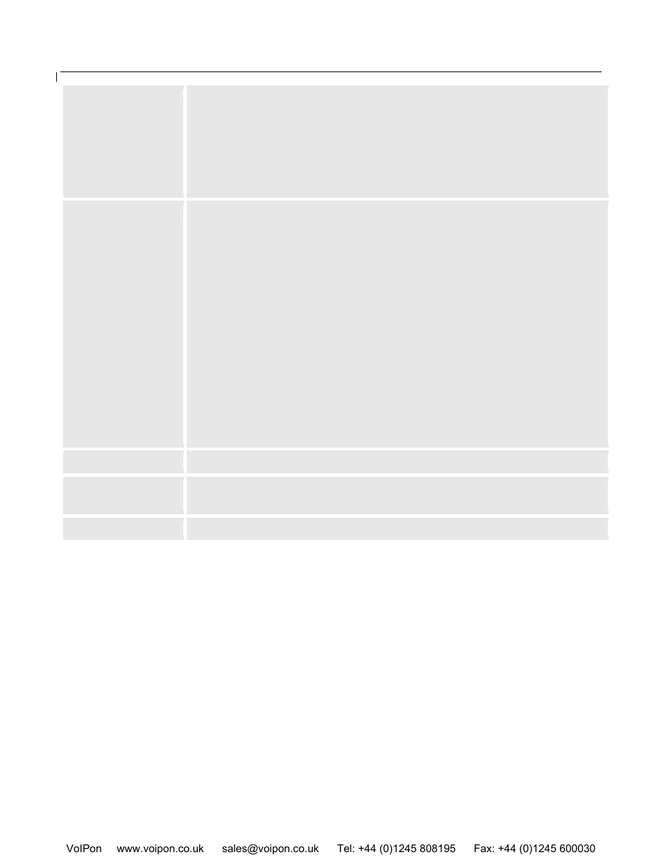 Grandstream Networks 100 Series User Manual | Page 27 / 53