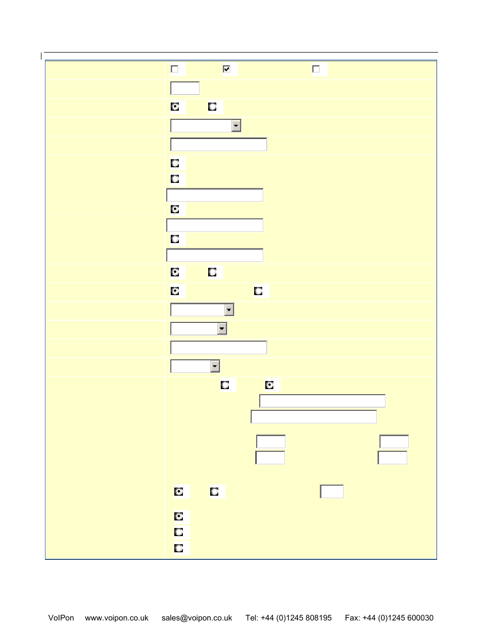 Grandstream Networks 100 Series User Manual | Page 30 / 53