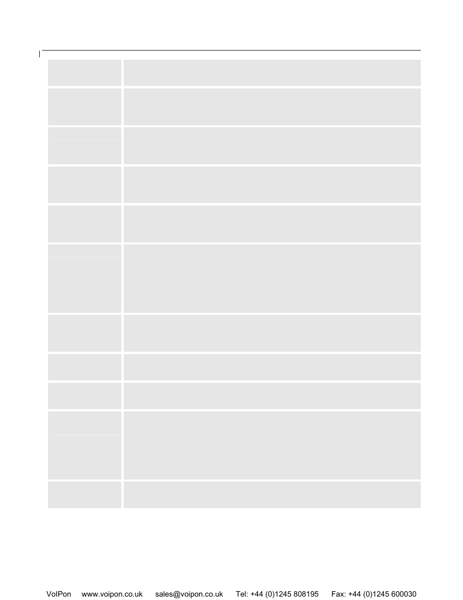 Grandstream Networks 100 Series User Manual | Page 33 / 53