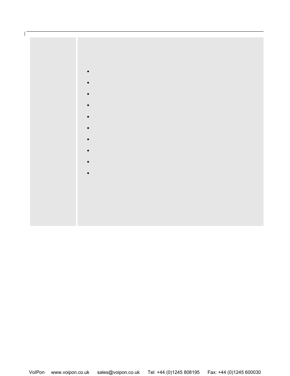 Grandstream Networks 100 Series User Manual | Page 36 / 53