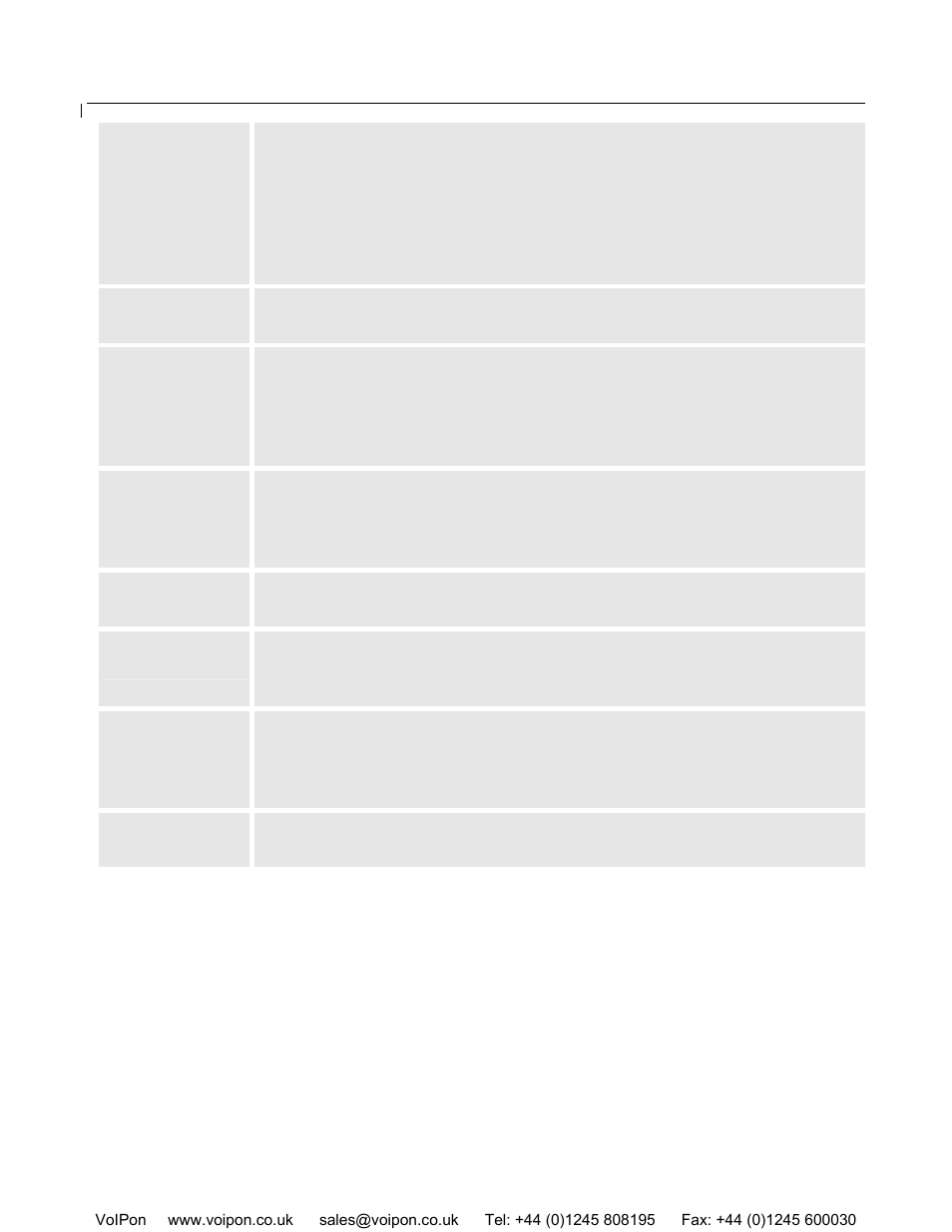Grandstream Networks 100 Series User Manual | Page 38 / 53