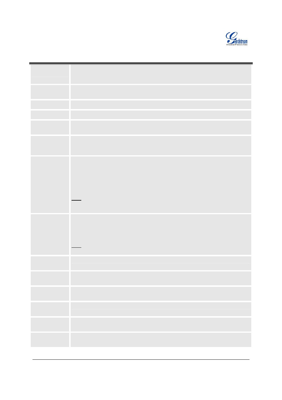Grandstream Networks GXW400x User Manual | Page 25 / 39