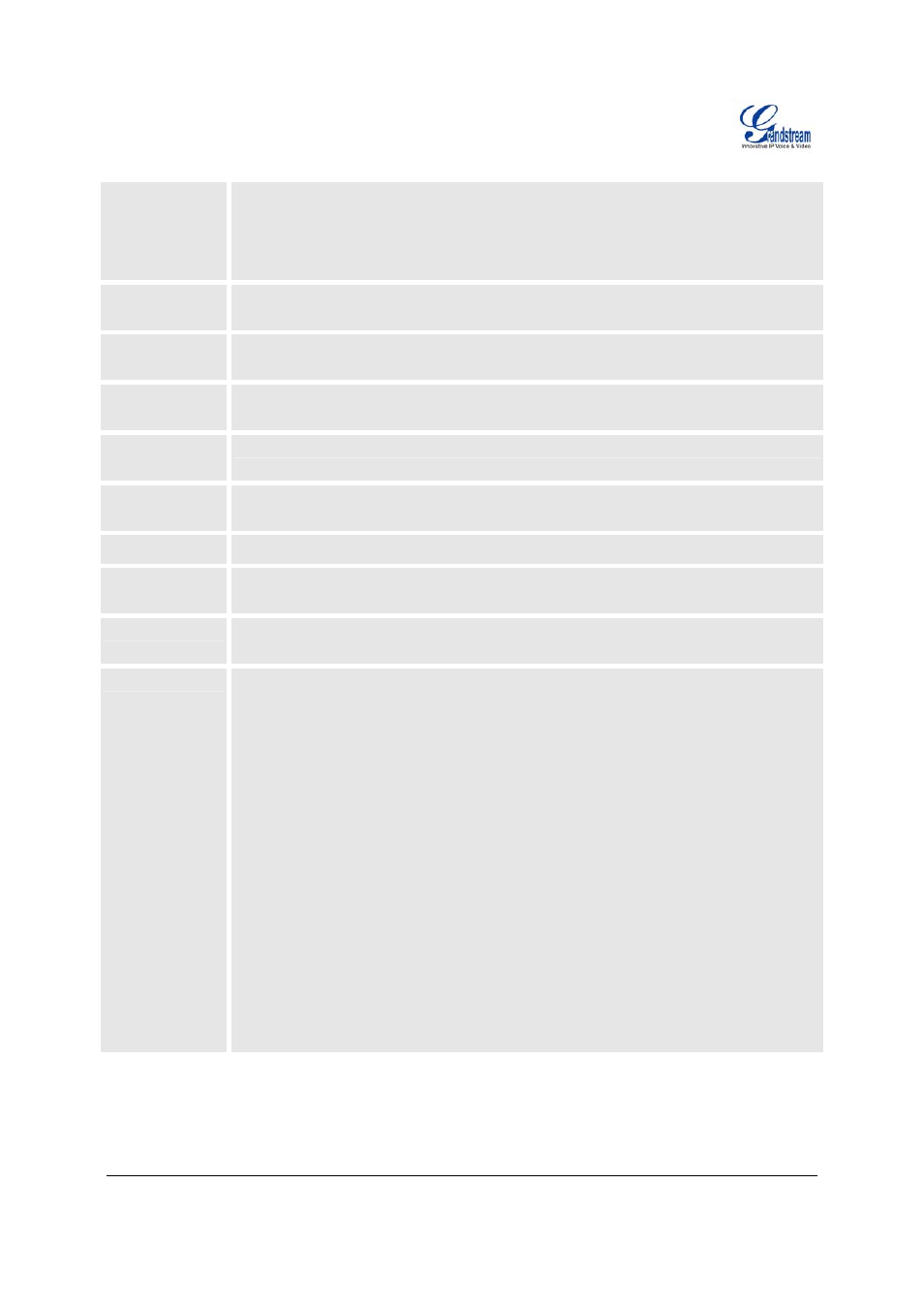 Grandstream Networks GXW400x User Manual | Page 26 / 39
