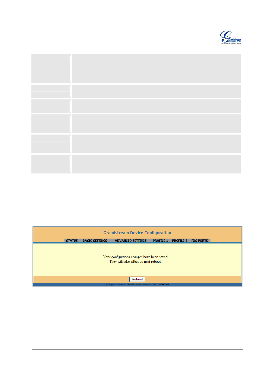 Grandstream Networks GXW400x User Manual | Page 31 / 39