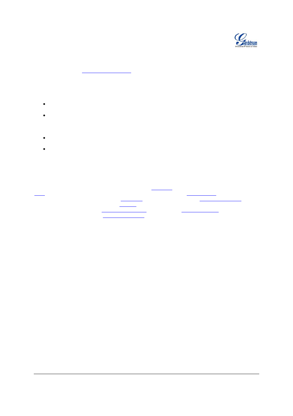 Grandstream Networks GXW400x User Manual | Page 37 / 39