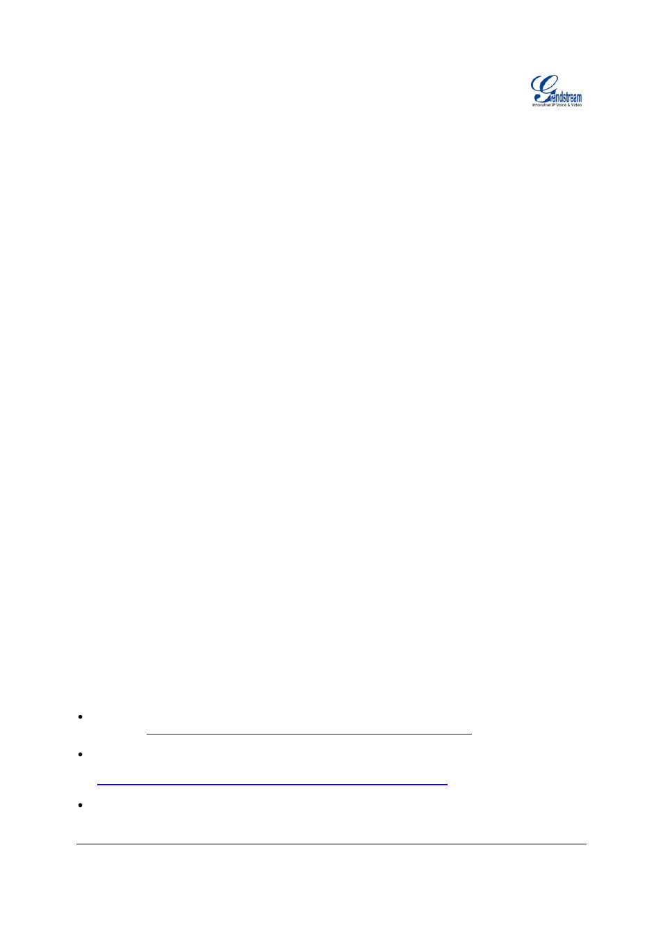 Elcome | Grandstream Networks GXW400x User Manual | Page 4 / 39