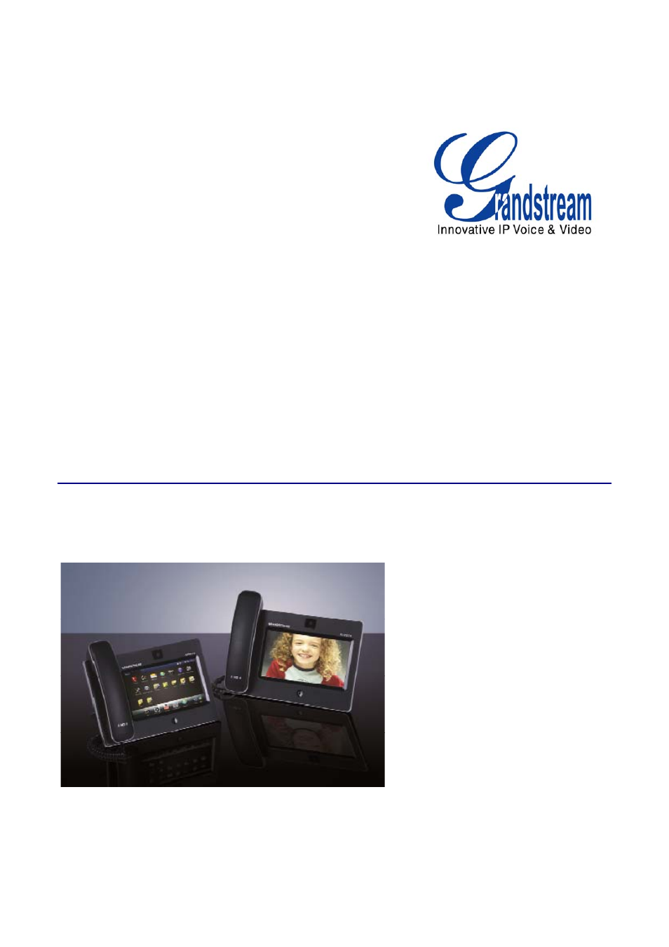 Grandstream Networks IP MULTIMEDIA PHONE GXV3175 User Manual | 12 pages