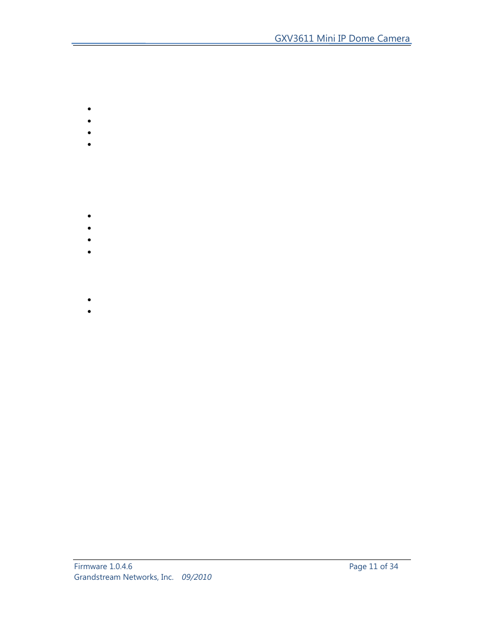 Installation guide | Grandstream Networks GXV3611 User Manual | Page 11 / 34