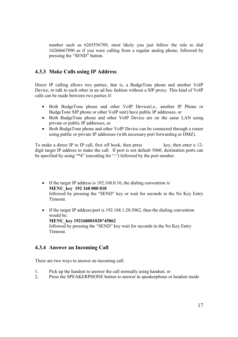 Grandstream Networks 200 Series User Manual | Page 17 / 53