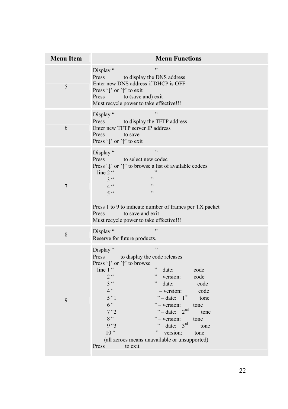 Grandstream Networks 200 Series User Manual | Page 22 / 53