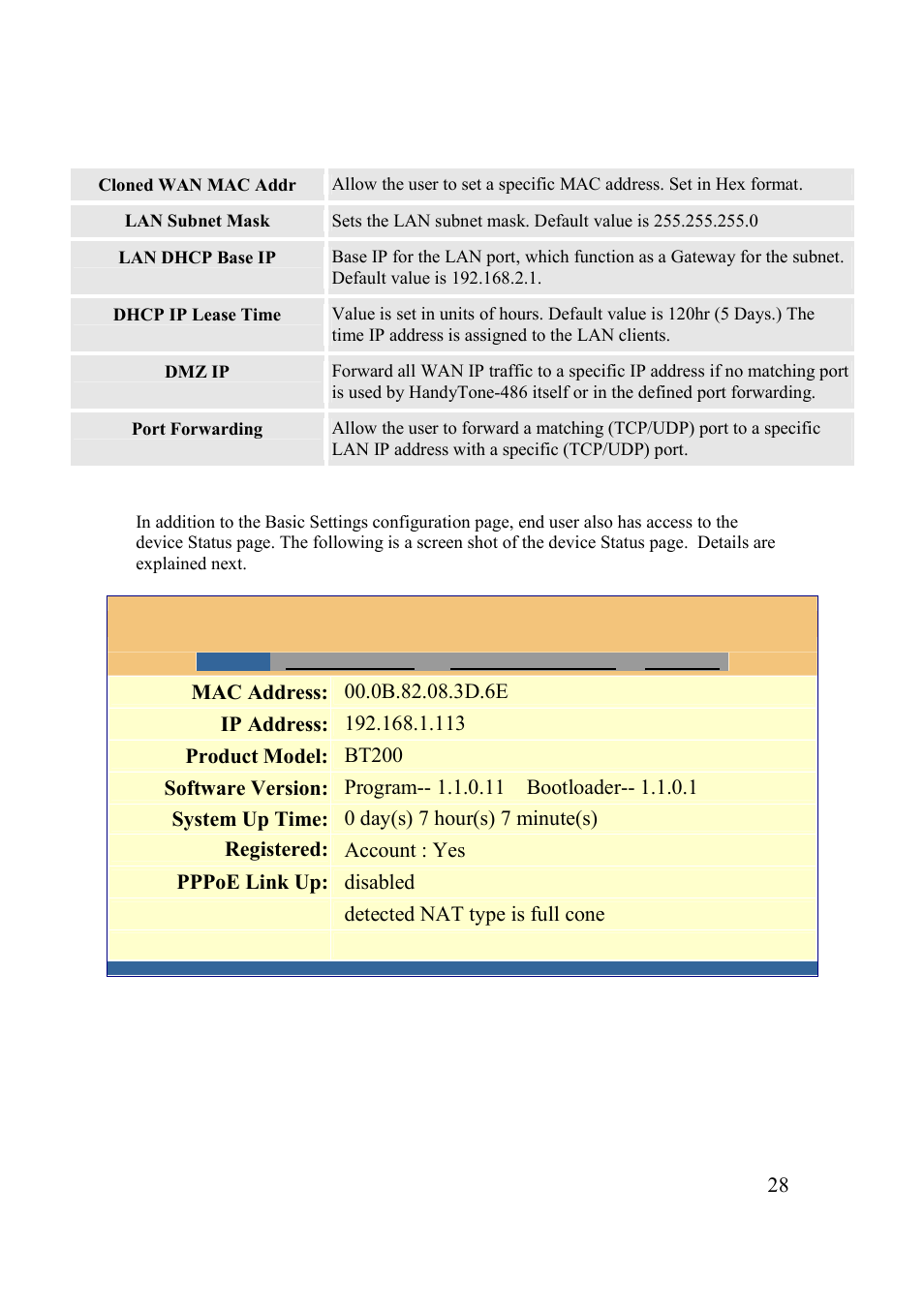 Grandstream Networks 200 Series User Manual | Page 28 / 53