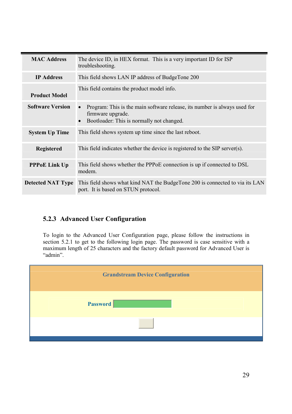 Grandstream Networks 200 Series User Manual | Page 29 / 53