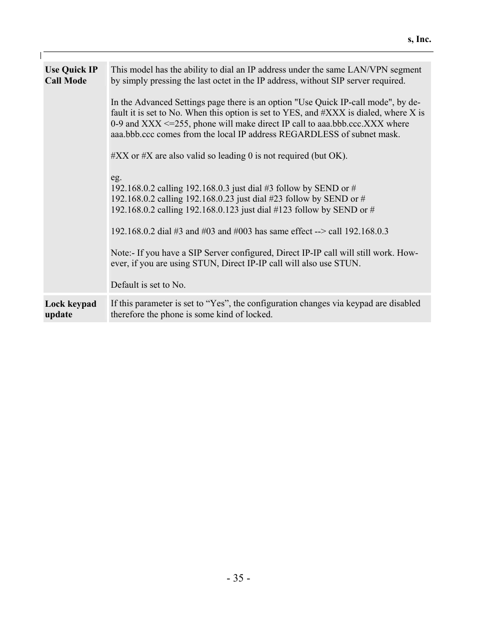 Grandstream Networks GXV-3000 User Manual | Page 35 / 62