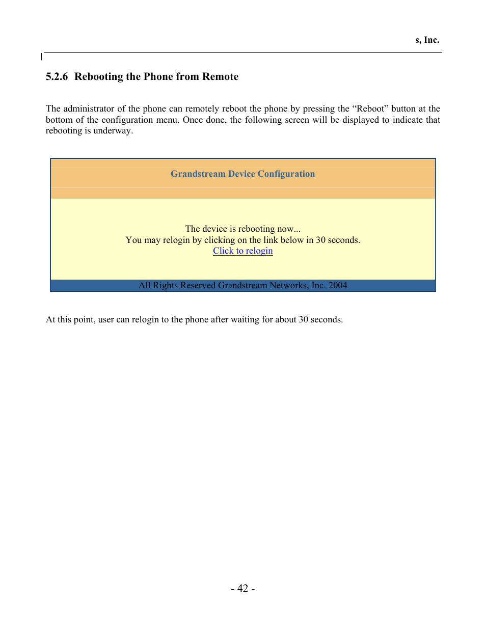 Grandstream Networks GXV-3000 User Manual | Page 42 / 62