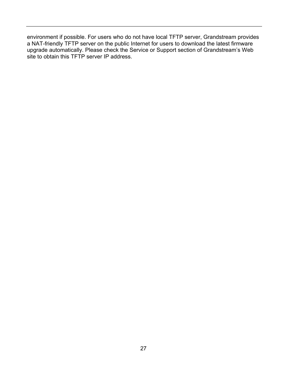Grandstream Networks 486 User Manual | Page 27 / 28