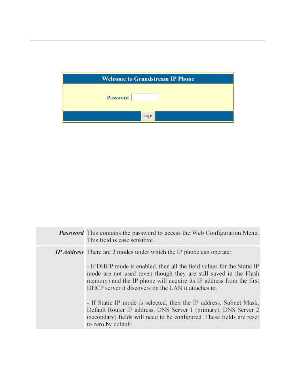Grandstream Networks BudgeTone-100 User Manual | Page 20 / 30