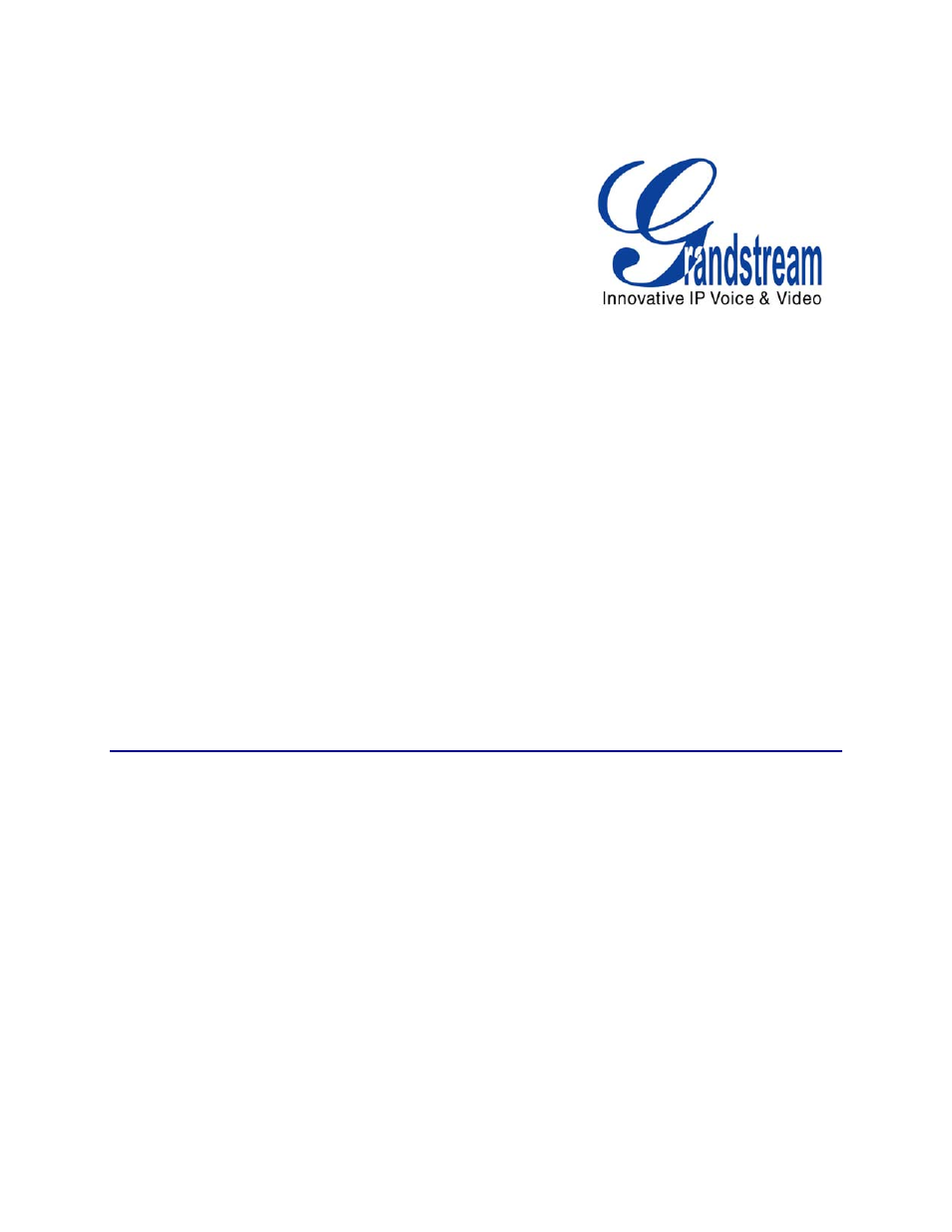 Grandstream Networks HT50X User Manual | 5 pages