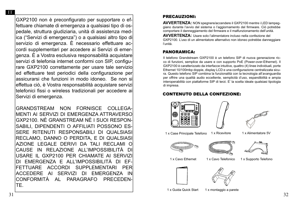 Grandstream Networks GXP2100 User Manual | Page 18 / 23