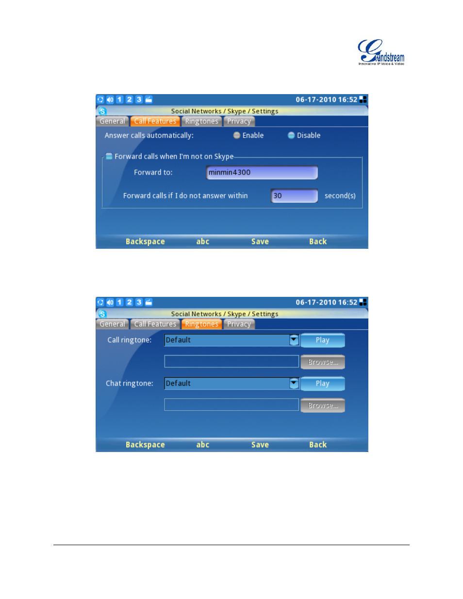 Grandstream Networks GXV3140 User Manual | Page 7 / 18