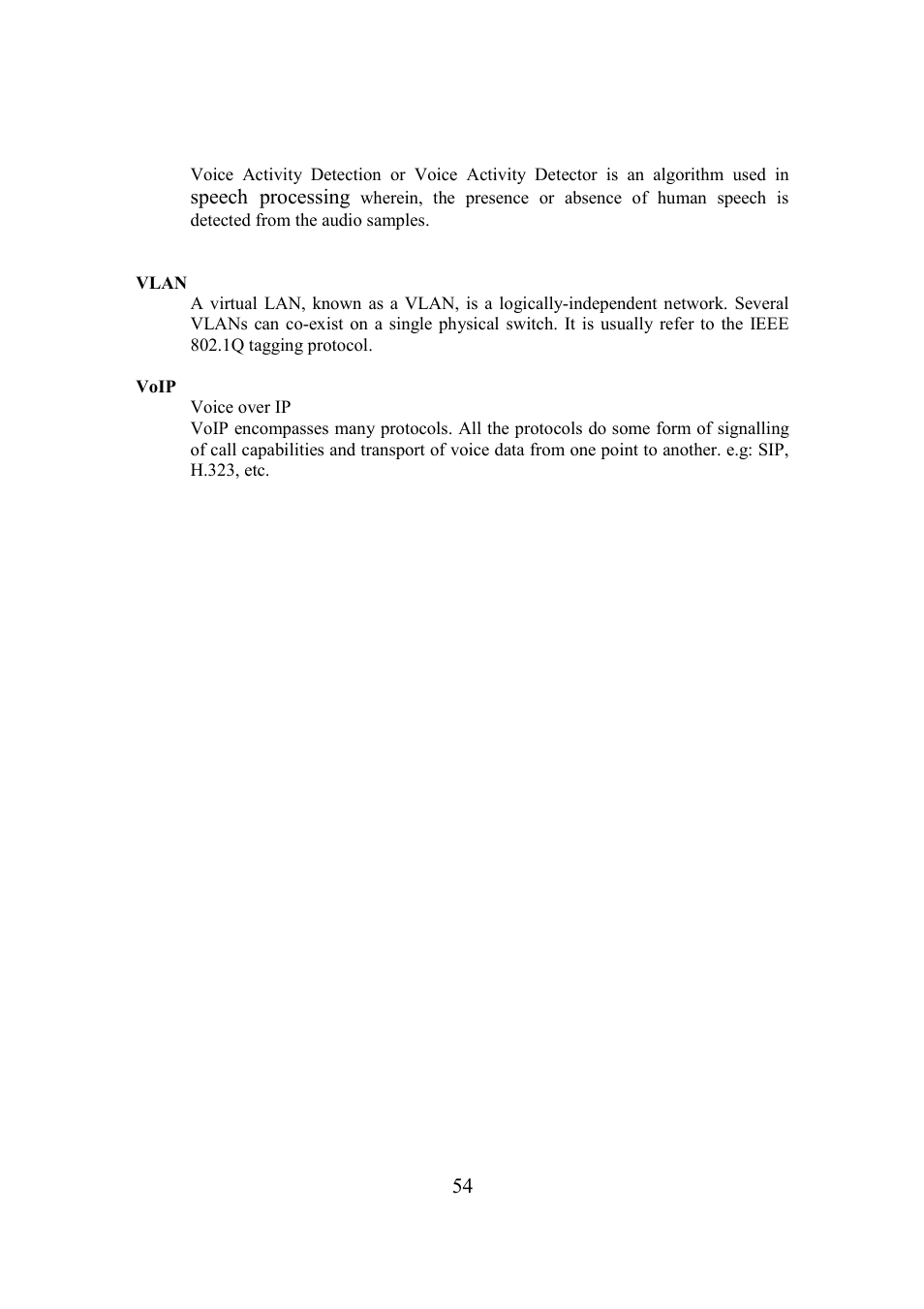 Grandstream Networks BudgeTone-200 User Manual | Page 54 / 54