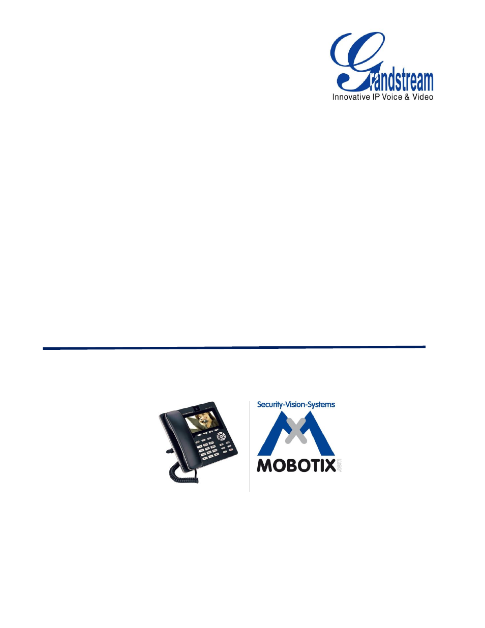 Grandstream Networks MOBOTIX GXV-3140 User Manual | 16 pages