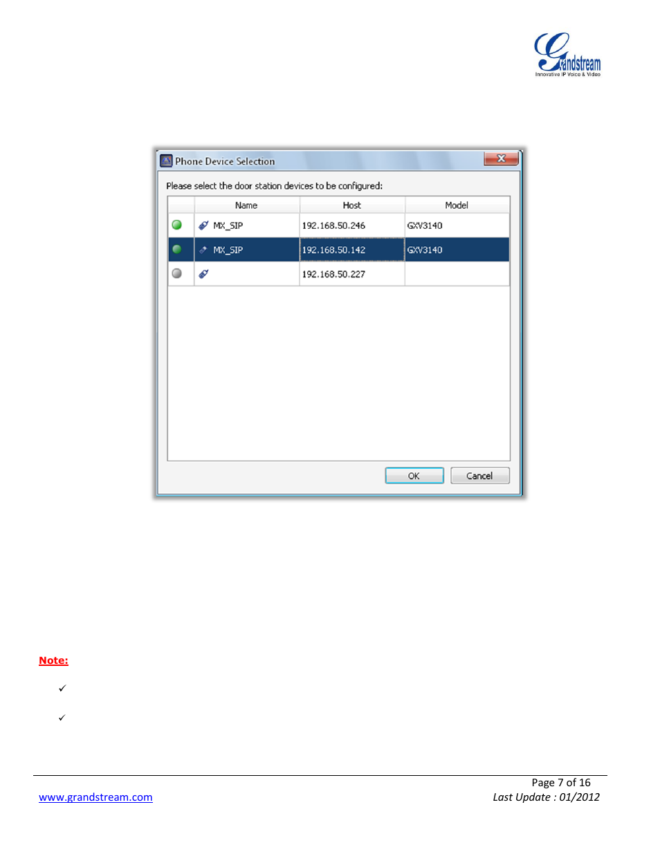 Grandstream Networks MOBOTIX GXV-3140 User Manual | Page 7 / 16