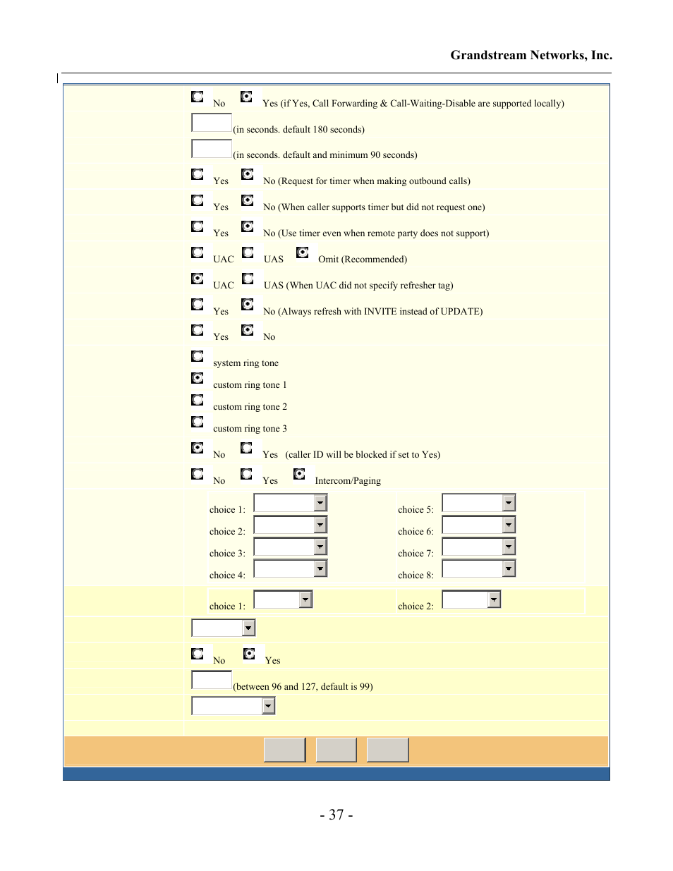 Gxv-3000 user manual grandstream networks, inc | Grandstream Networks Grandstream GXV-3000 User Manual | Page 37 / 62