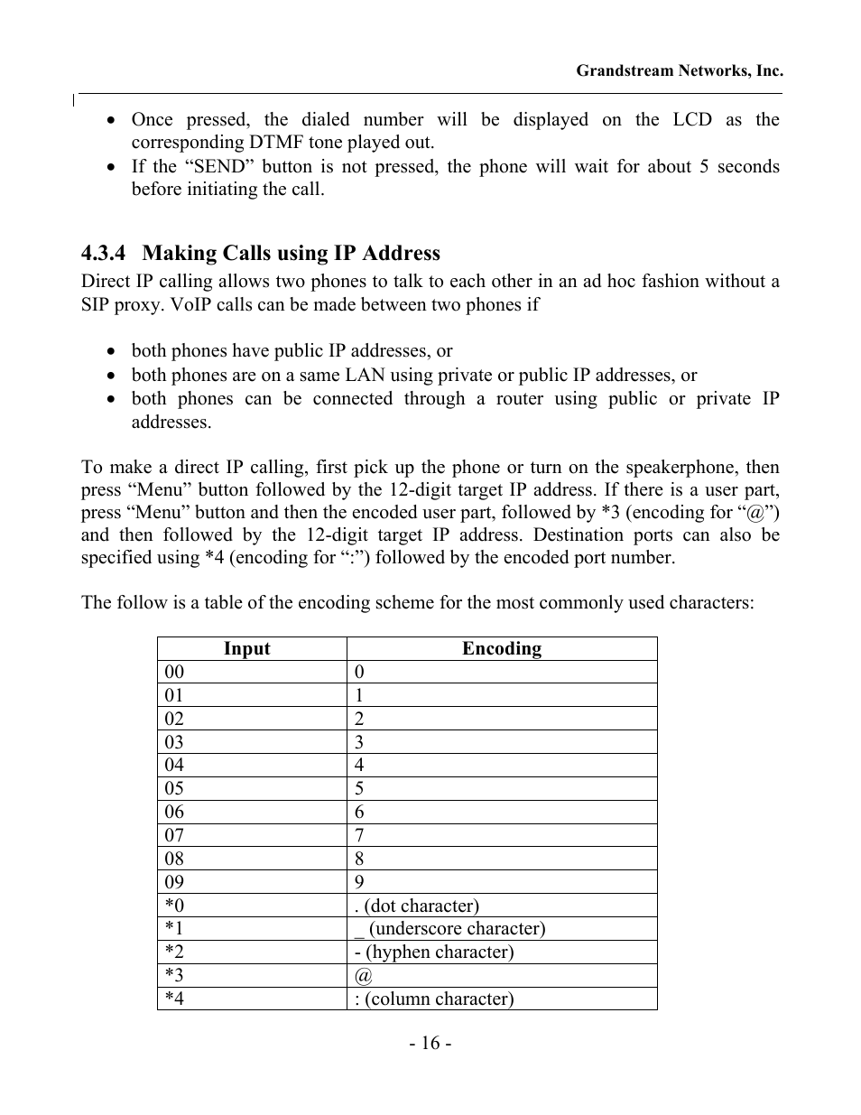 Grandstream Networks GXP-2000 User Manual | Page 15 / 42
