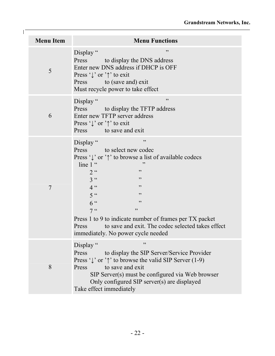 Grandstream Networks GXP-2000 User Manual | Page 21 / 42