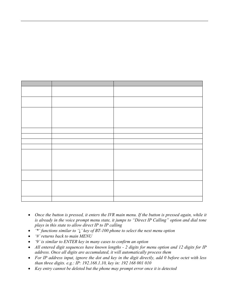 5basic operations, Get familiar with key pad and voice prompt | Grandstream Networks HANDYTONE 486 User Manual | Page 8 / 29