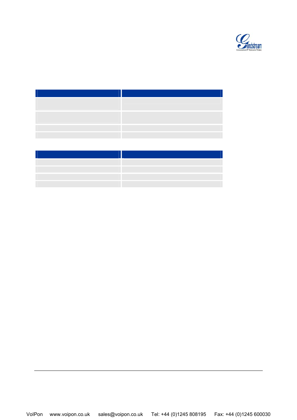 Grandstream Networks HT-496 User Manual | Page 14 / 33