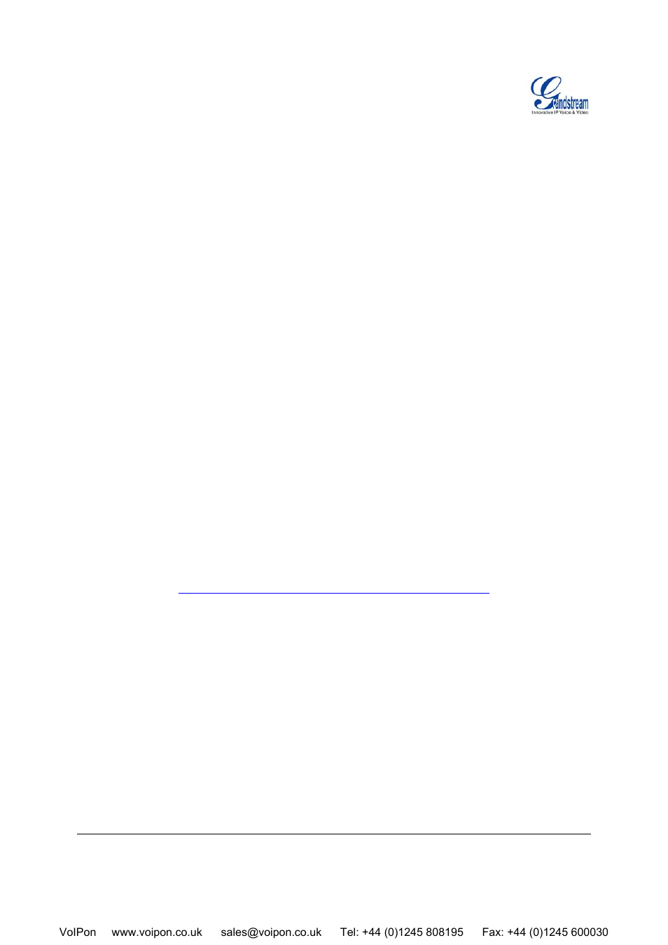 Grandstream Networks HT-496 User Manual | Page 3 / 33