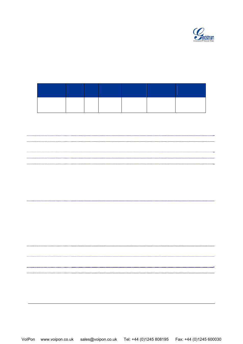 Product overview | Grandstream Networks HT-496 User Manual | Page 7 / 33