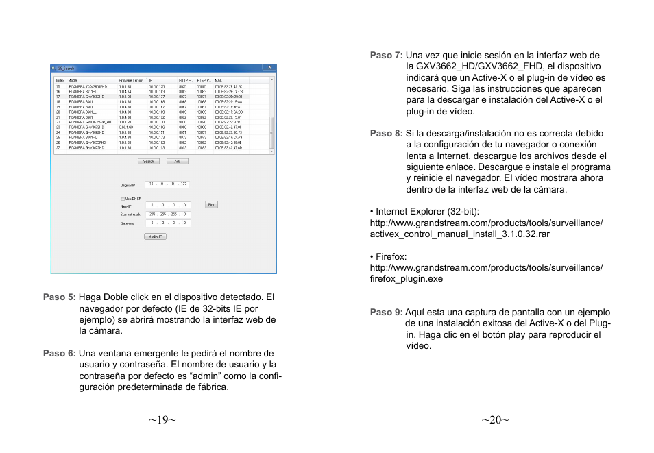 Grandstream Networks GXV3662 User Manual | Page 12 / 44