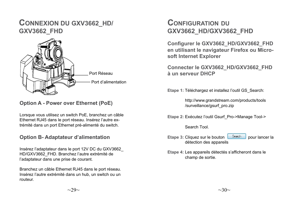 Grandstream Networks GXV3662 User Manual | Page 17 / 44