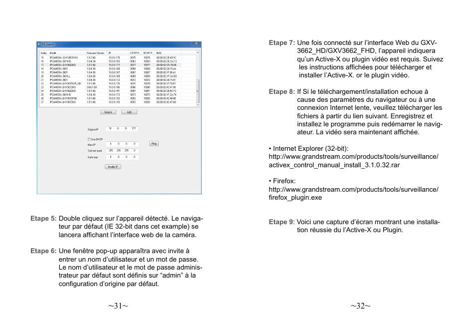 Grandstream Networks GXV3662 User Manual | Page 18 / 44