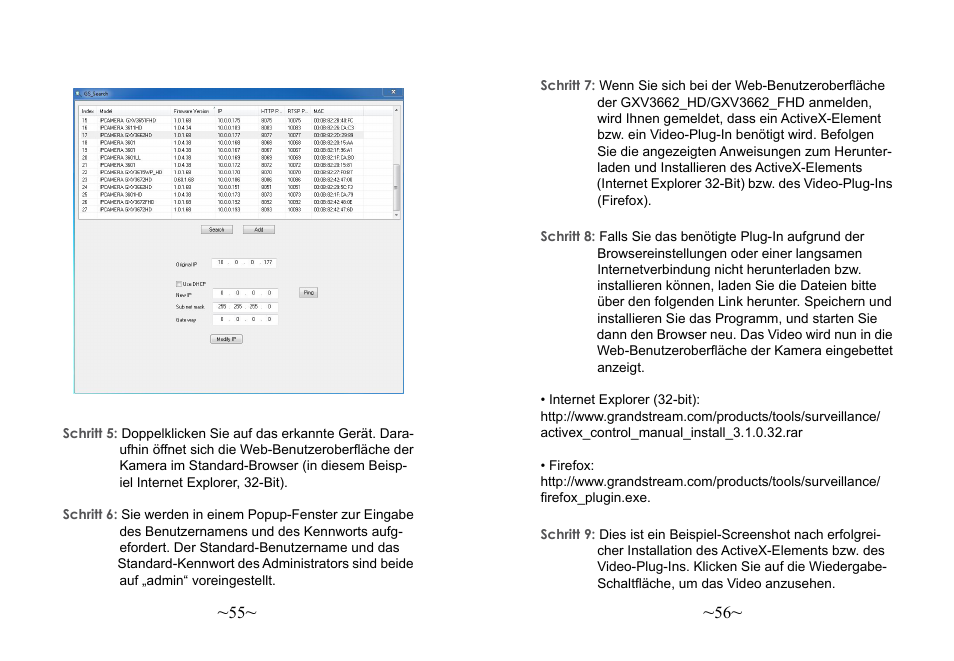 Grandstream Networks GXV3662 User Manual | Page 30 / 44