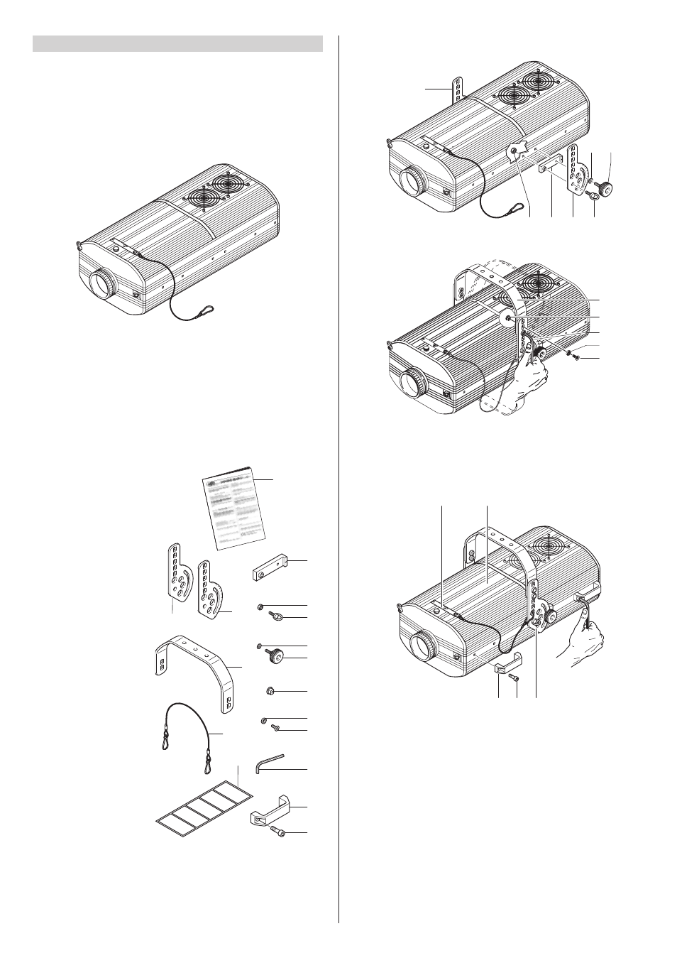 Clay Paky GOLDEN SCAN 3 (HMI 1200 TV) User Manual | Page 2 / 7